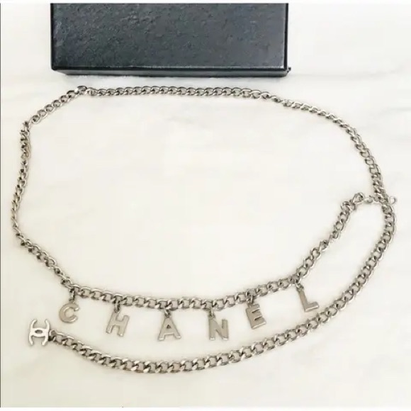 Rare Chanel Chain Monogram Belt New in Box - Picture 10 of 14